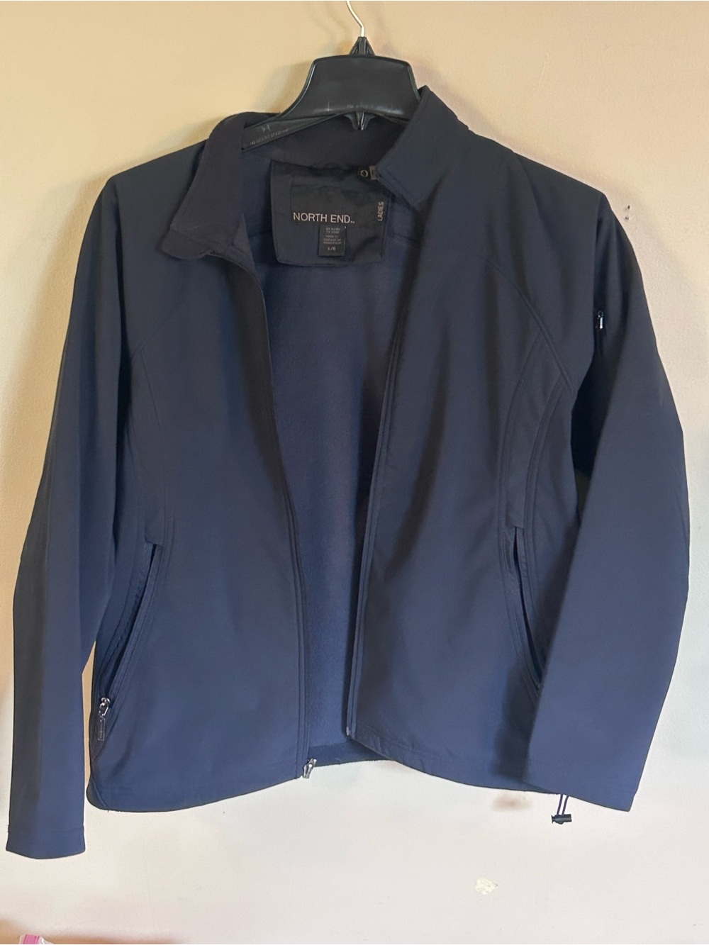 North End Women's Navy Utility Jacket